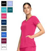 bluza medyczna damska infinity rozowa