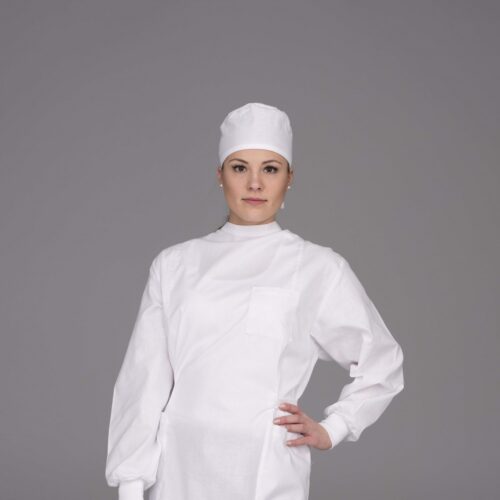 czepek na anatomie bialy surgical white hat cap anatomy