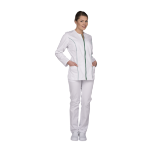 Żakiet medyczny damski Primarius Blue Label K02 z suwakiem