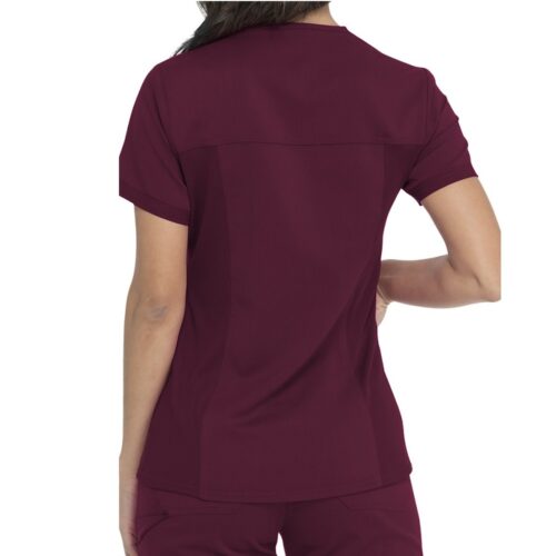 Scrubs top dickies bluza medyczna dke870 win bordo