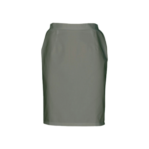 Spódnica medyczna prosta Primarius Orange Label A52 grafitowa długość 60 cm