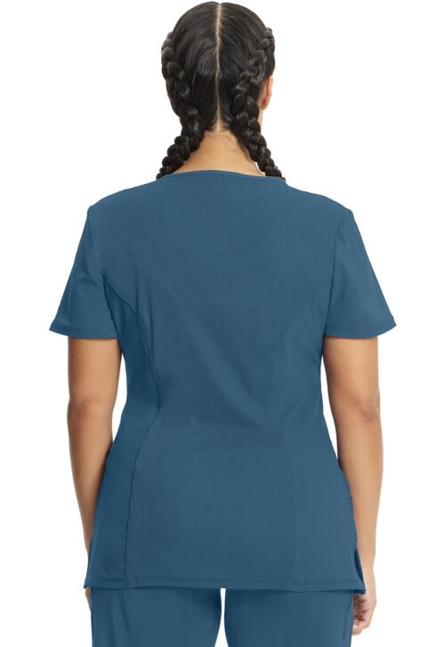 Bluza medyczna damska antybakteryjna Infinity CKE2625A caps carabbean blue