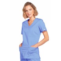 Bluza medyczna damska Cherokee Core Stretch 4728 jasnoniebieska celeste