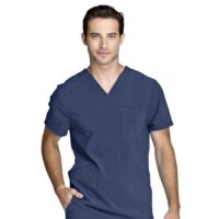 Bluza medyczna męska antybakteryjna Cherokee Infinity CK900A nyps granatowa