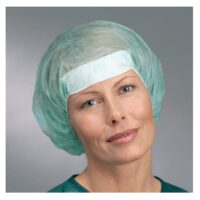 Czepek chirurgiczny jednorazowy ze wstawką BARRIER Molnlycke - Annie czepek jednorazowy zielony disposable cap