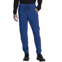 Spodnie medyczne męskie joggery antybakteryjne Infinity CK004A Galaxy Blue