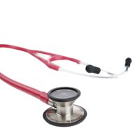 Stetoskop Riester Cardiophon 2.0 burgundowy z głowicą ze stali nierdzewnej kardiologiczny stetoskop