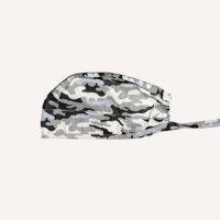 Czepek medyczny bawełniany moro