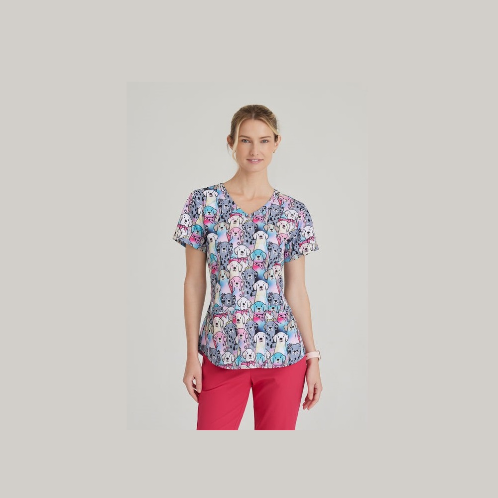 bluza lekarska psy pieski