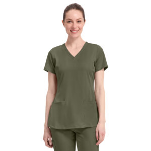 Bluza medyczna damska Healing Hands Monica oliwkowa