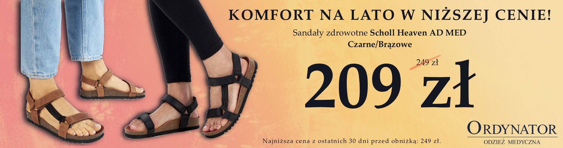 cena promocja buty sandaly scholl heaven na lato