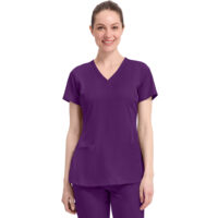 Medyczna bluza damska Healing Hands Monica HHE2500 fioletowa przód