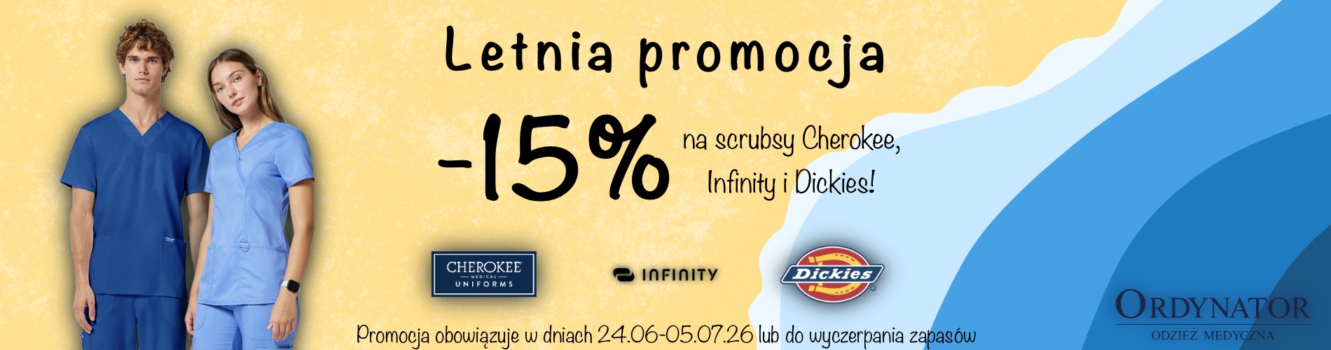 promocja i rabat na odzież medyczną sklep Ordynator