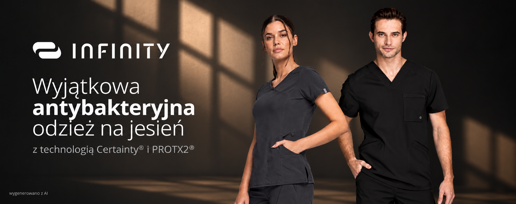 Odzież medyczna antybakteryjna Infinity